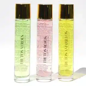 Kit de tónicos faciales Shining Rouss con frutos rojos, verdes y amarillos para un cuidado completo de la piel