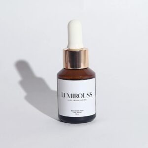 aceite facial multifuncional con ingredientes naturales